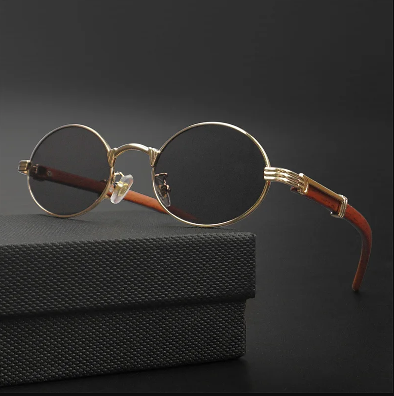 SOLREA VINTAGE ROUND SUNGLASSES