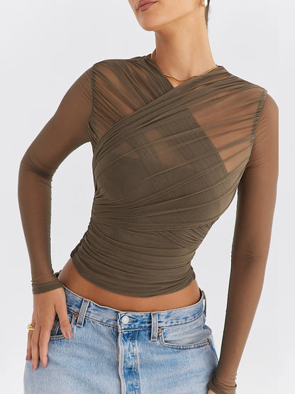 BELLA MESH SHIRT