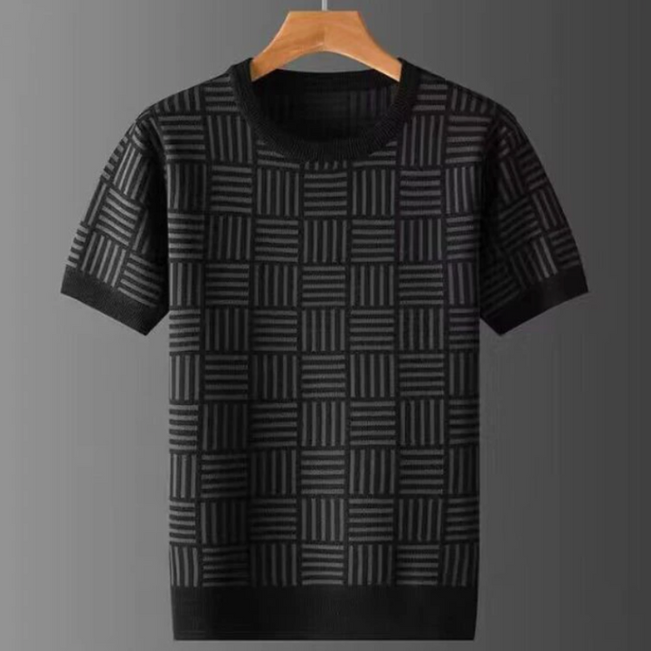 EVERETT™ ARGYLE PATTERN KNITTED SHIRTS