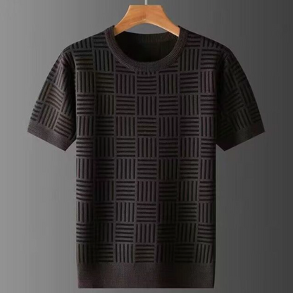 EVERETT™ ARGYLE PATTERN KNITTED SHIRTS