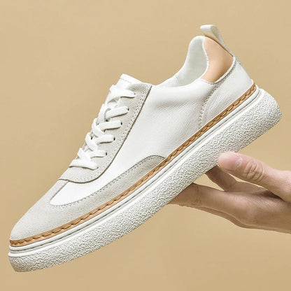 LEO GENUINE LEATHER SNEAKERS